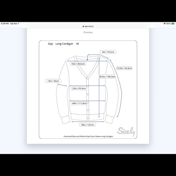Gap Chunky Cardigan Duster Sweater - Picture 10 of 10
